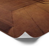 Caspar David Friedrichs Studio Poster (Ecke)