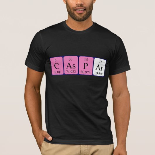 Caspar Periodenname Shirt (Vorderseite)