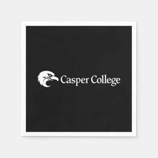 Casper College Text Logo remains the same as it's  Serviette (Vorderseite)