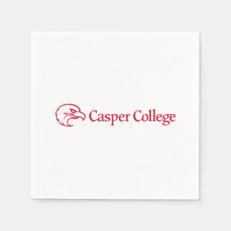 Casper College Text-Logo Serviette