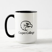 Casper College Text-Logo Tasse (Links)