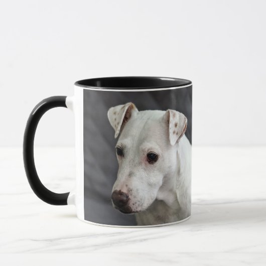 Casper die Hundekaffee-Tasse Tasse (Links)
