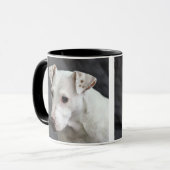Casper die Hundekaffee-Tasse Tasse (Vorderseite Links)