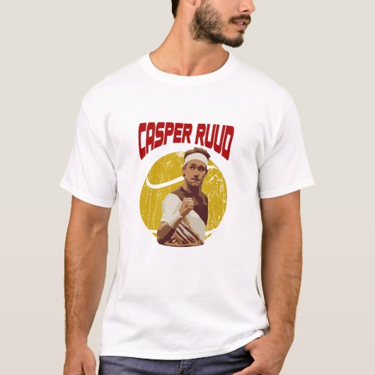 Casper Ruud Tennis Player 2023 T-Shirt (Vorderseite)