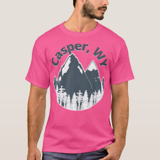 Casper Wy Mountain Wandern Kletterparadies Camping T-Shirt