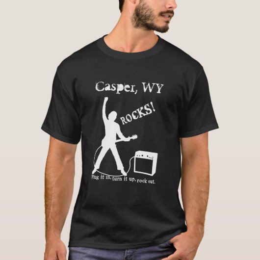 Casper, WY T-Shirt (Vorderseite)