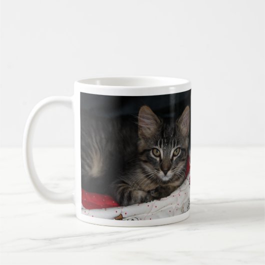 Caspian Cozy Weihnachtsfeier Tasse (Links)