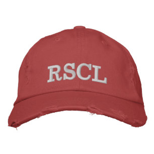 Casquette RSCL RED Bestickte Baseballkappe