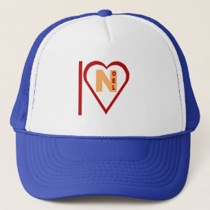 Casquette Trucker blanc Royal I LIEBE WEIHNACHTEN Truckerkappe