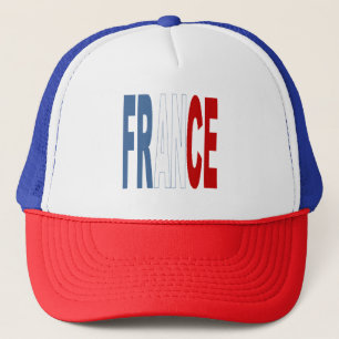 Casquette Trucker bleu blanc rouge FRANCE Truckerkappe