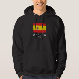 Cass De La Selva Spain Flag City - Bandera Ropa Hoodie
