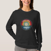 Cass Lake Minnesota Farbenfrohe Szene T-Shirt (Vorderseite)