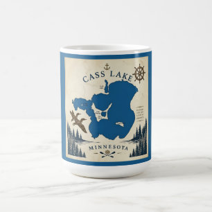 Cass Lake, Minnesota Ferienhaus & Geschenke Kaffeetasse