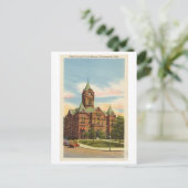 Cass Landkreis Court House, Plattsmouth, Nebraska Postkarte (Stehend Vorderseite)