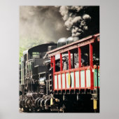 "Cass Landschaftlich Railroad" - Foto Poster (Vorne)