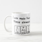 Cass Periodenname Tasse (Links)