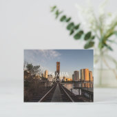 Cass Street Drawbridge Postkarte (Stehend Vorderseite)