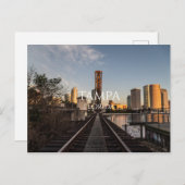 Cass Street Drawbridge Postkarte (Vorne/Hinten)