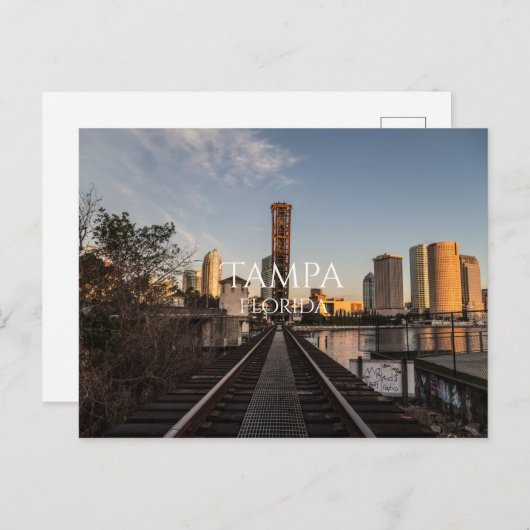 Cass Street Drawbridge Postkarte (Vorne/Hinten)