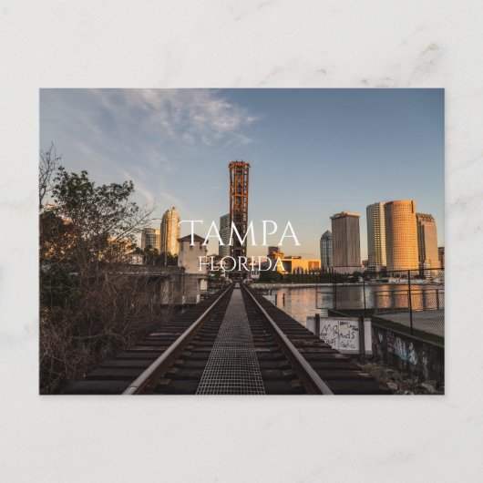 Cass Street Drawbridge Postkarte (Vorderseite)