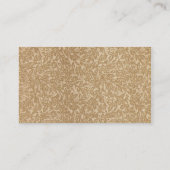 Cassandra Austen Visitenkarte (Rückseite)