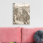 Cassandra Foretells die Trojaner Ihr Schicksal und Leinwanddruck (Insitu (Wohnzimmer))