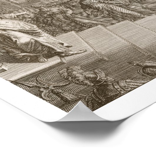 Cassandra Foretells die Trojaner Ihr Schicksal und Poster (Ecke)