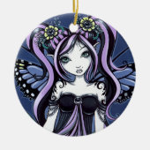"Cassandra" gotische Keramik Ornament (Vorne)