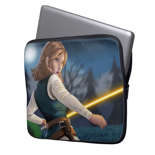 Cassandra Laptopschutzhülle (Vorderseite Links)