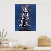 Cassandra Mushroom Blume Fairy Poster (Küche)