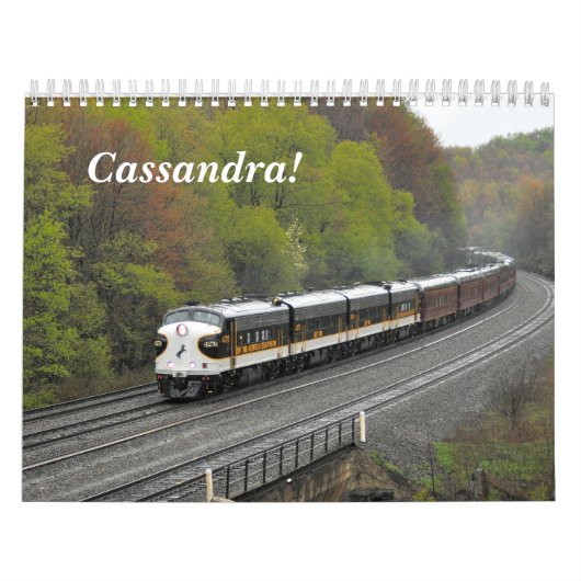Cassandra! Schienen-Aktions-Kalender Kalender (Titelbild)