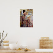 Cassatt Art Mutter und Kind Poster (Küche)