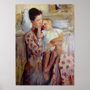 Cassatt Art Mutter und Kind Poster
