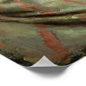 Cassatt - Frau Duffee sitzt auf Sofa Reading Poster (Ecke)