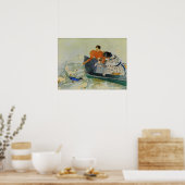 Cassatt - Fütternd Enten 1894 Poster (Küche)