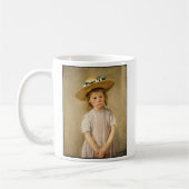 Cassatt Kind mit Strohhut Kaffeetasse (Links)
