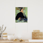 Cassatt - Lady at Tea Table 1885 Poster (Küche)