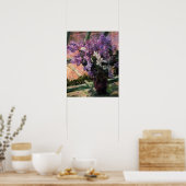 Cassatt - Lilacs in Fenster 1880 Poster (Küche)