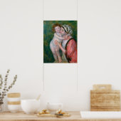 Cassatt - Mutter und Kind Poster (Küche)