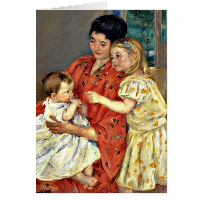 Cassatt - Mutter und Sara Admiring the Baby-1901.j (Vorne)