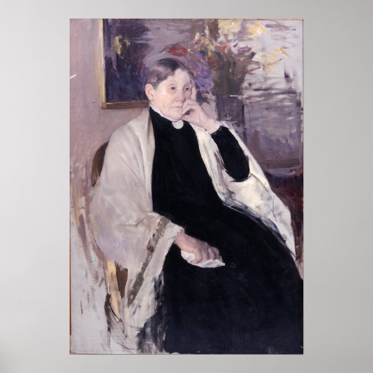 Cassatt - Mutter von Robert S. Cassatt Artist Poster (Vorne)