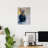 Cassatt - Selbstportrait Poster (Heimbüro)