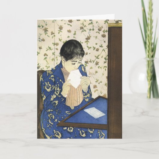 Cassatts Brief Karte (Vorderseite)