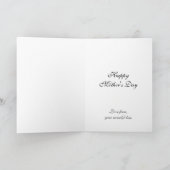 Cassatts junge Mutter nähen, glücklicher Muttertag Karte (Innenseite)