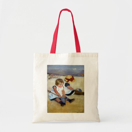 Cassatts Kinder am Strand - Tasche (Vorne)