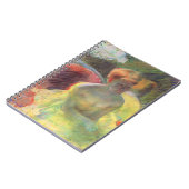 Cassatts Lydia lehnt sich an ihre Waffen Notizblock (Linke Seite)