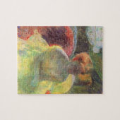 Cassatts Lydia lehnt sich an ihren Waffenplaner Puzzle (Horizontal)