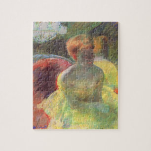 Cassatts Lydia lehnt sich an ihren Waffenplaner Puzzle