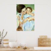 Cassatts "Mutter und Kind" Poster (Küche)