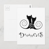 Casseminia - Träume mit Text Postkarte (Vorne/Hinten)